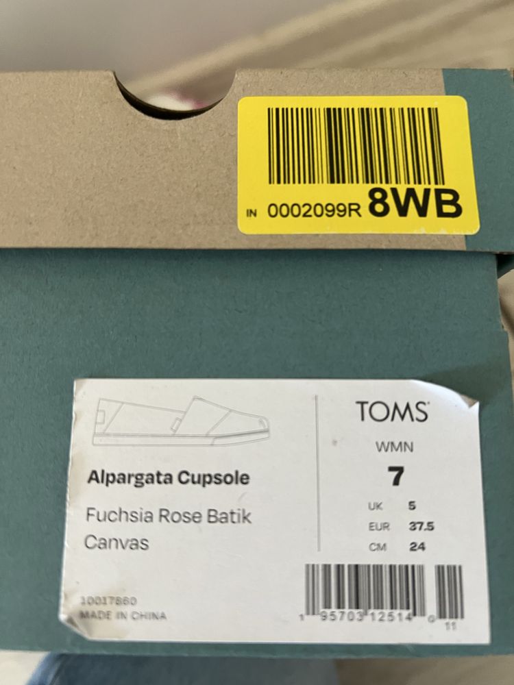 Buty Toms oryginalne