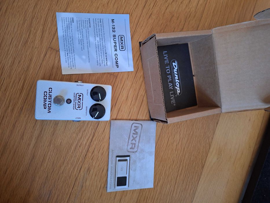 Pedal Compressor - MXR: Custom Comp