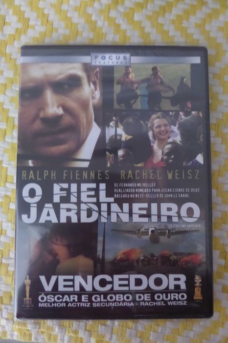 O Fiel Jardineiro.
de Fernando Meirelles
 Ralph Fiennes Rachel Weisz.
