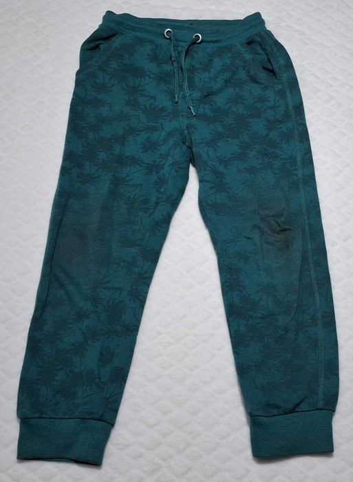 Spodnie dresowe, chłopięce, zielone, Smyk, 128 (Odzież)
