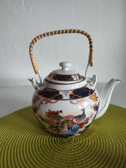 Zestaw herbaciany ze wzorami chińskimi