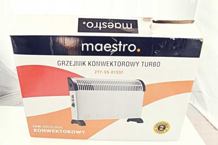 Grzejnik konwektorowy Nergis Maestro ZYY-VS-01SSF / 2000W / Gwarancja