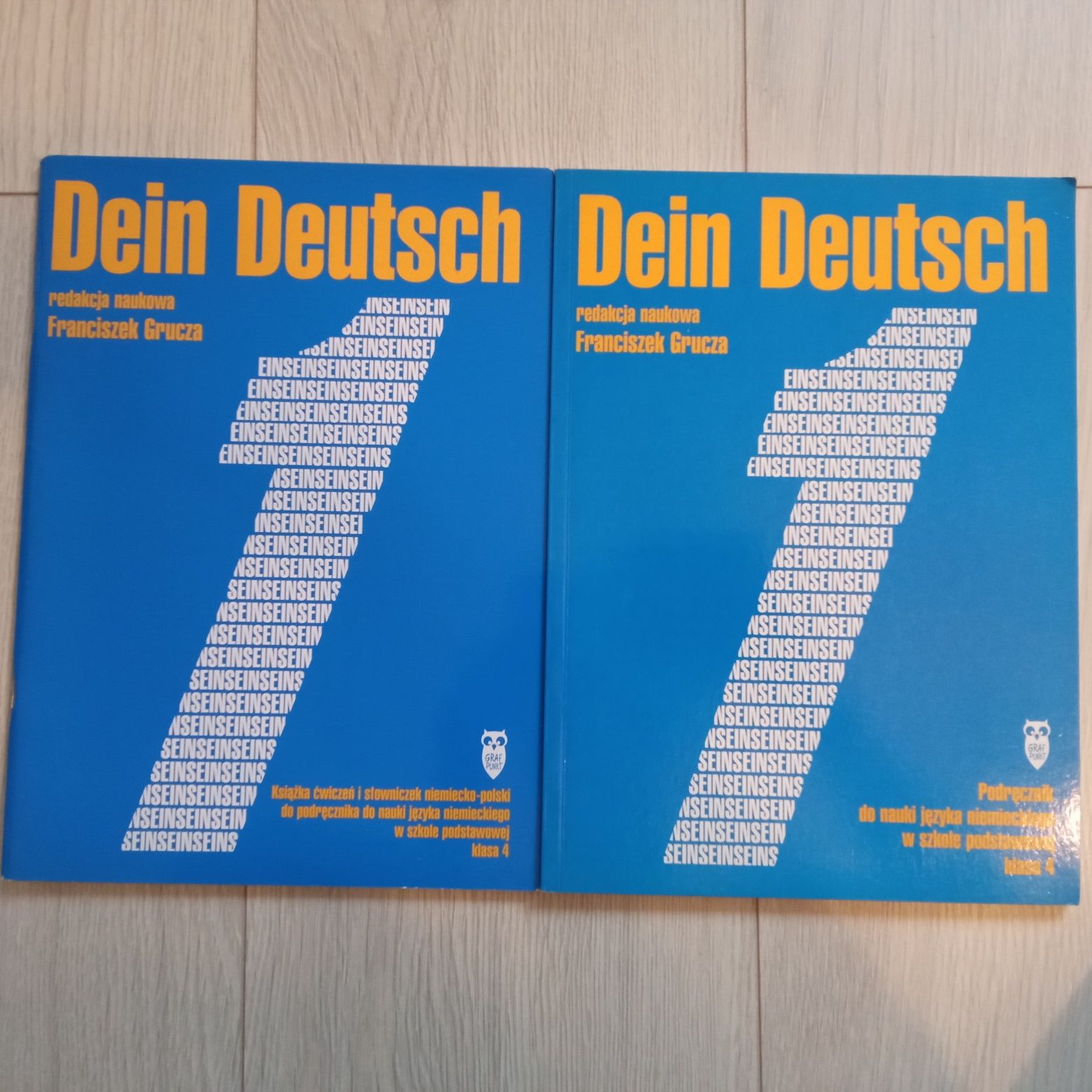 książka i ćwiczenia do nauki języka niemieckiego Dein Deutsch