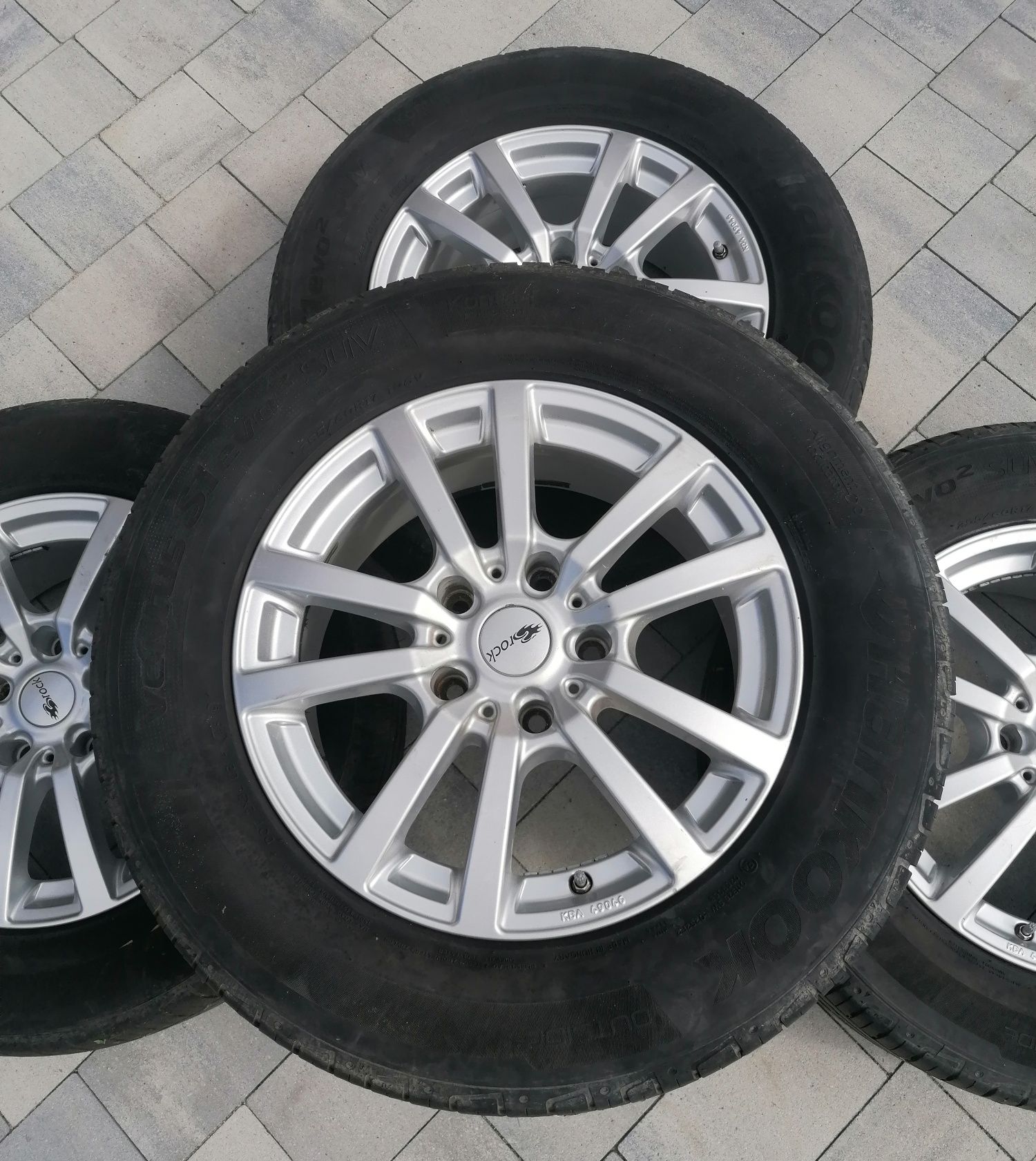 #K10 Koła letnie R17 5x112 Hankook R17 255/60 VW Tuareg