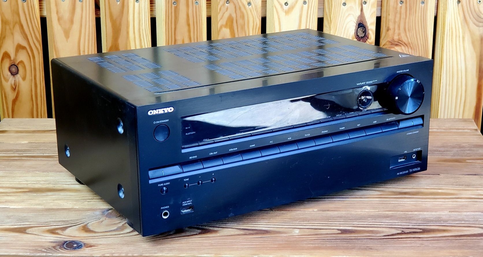 Onkyo TX-NR636 hifi классика домашнього кінотеатру