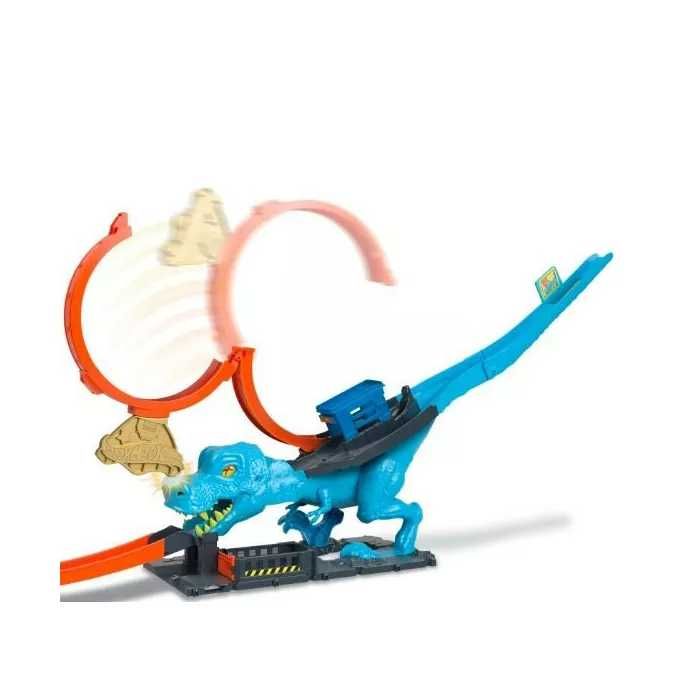 Хот вілс охота Ті-Рекса Hot Wheels City T-Rex Loop Playset HKX42