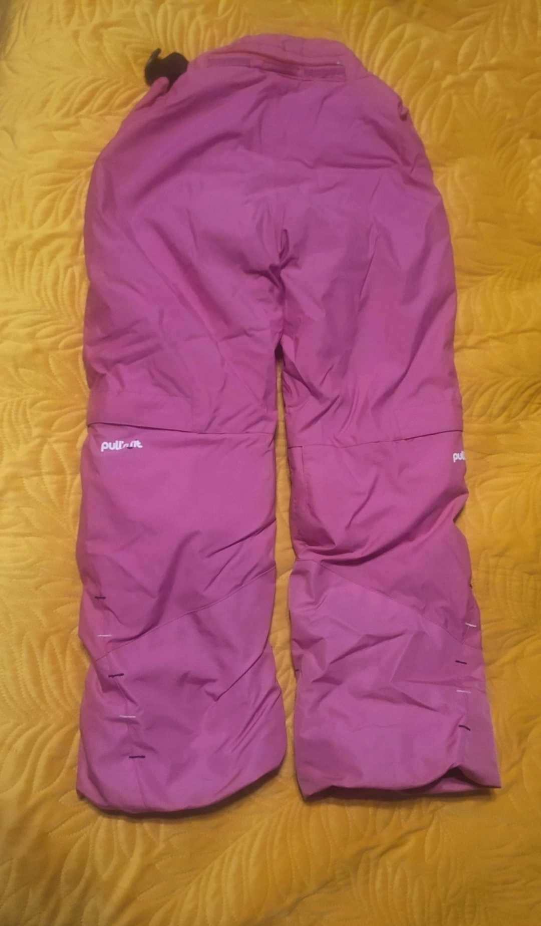 Spodnie narciarskie 2 para Gratis Wedze różowe 116-122 cm Decathlon