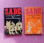 ‘Os 120 dias de sodoma’ – Marquês de Sade (2 volumes editados em 1975)