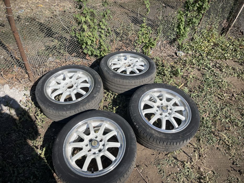 Диски р15 на літній резині 195/50 Мішелін!