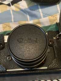 Máquina fotográfica ROLLEIFLEX SL35 equipada com Carl Zeiss - Lente Planar Rollei 1.4/50 – Rollei-HFT