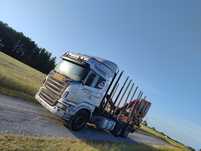 Scania R500 6x4 * POJAZD SPECJALNY * Do drewna / lasu * HDS *