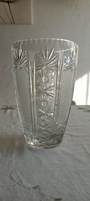 Wazon kryształowy PRL kryształ