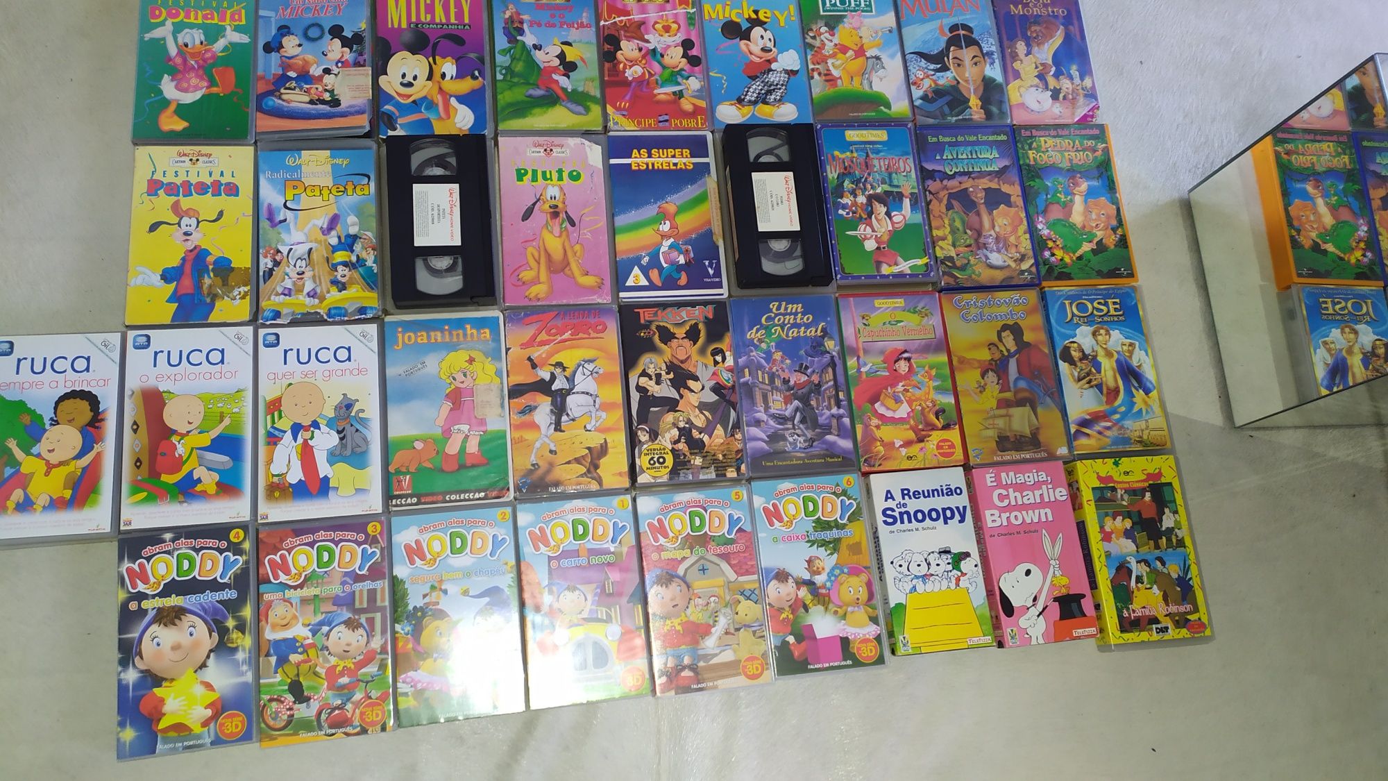 Vhs infantis desenhos animados Disney, Pixar etc...