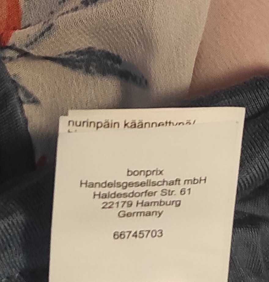 Plażowa sukienka midi w kwiaty | Bonprix | 52