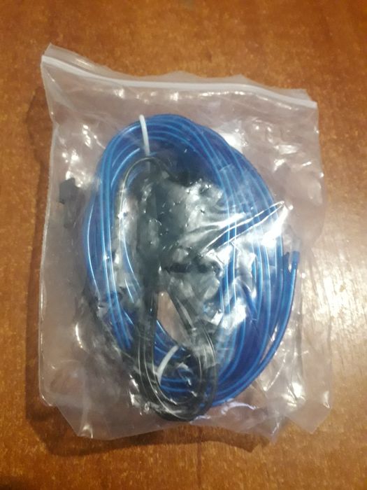 Світлодіодна стрічка Maxlaxer Car LED Strip Lights 5M Neon Wire USB 5V