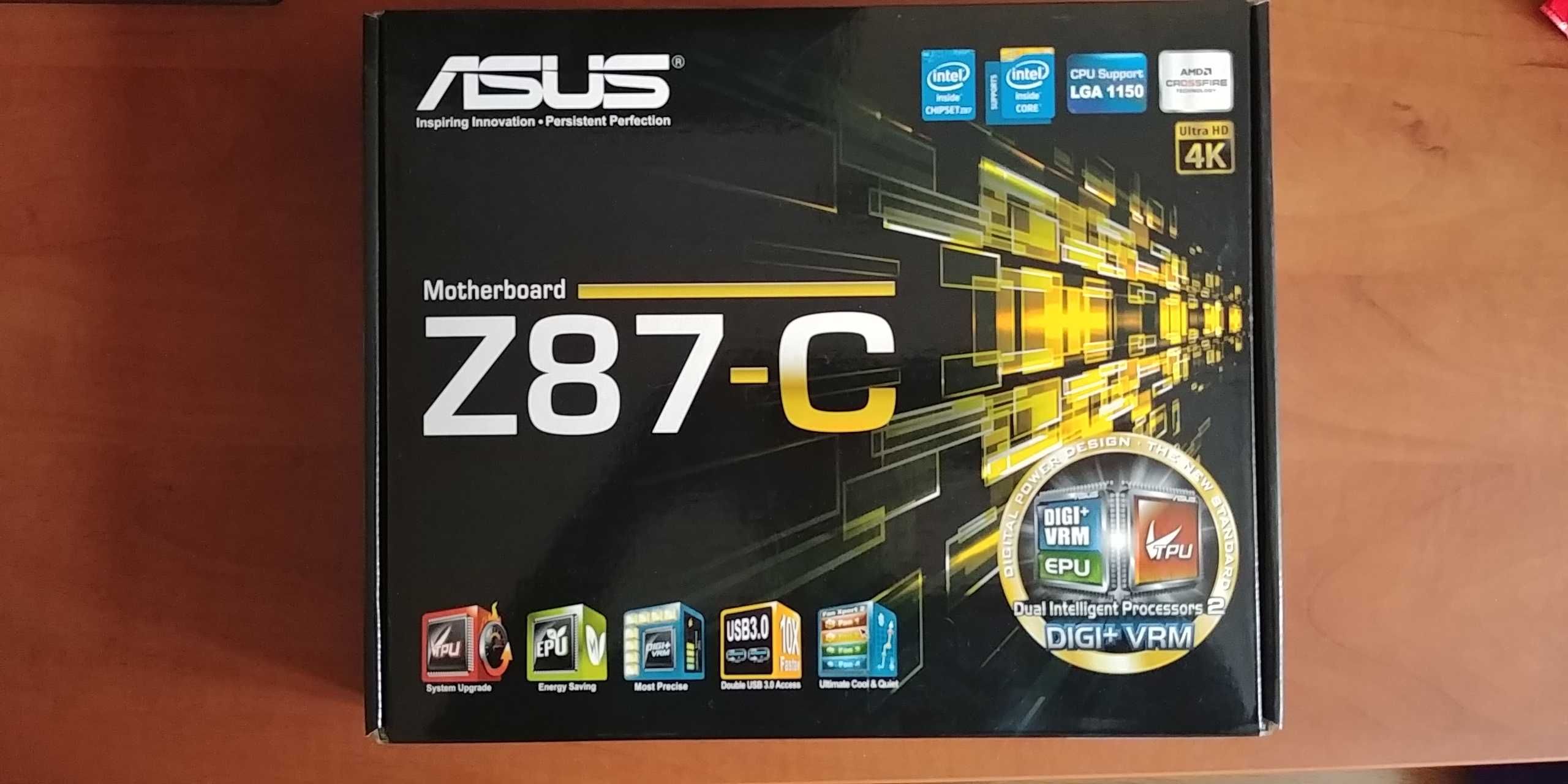 Комплект Asus Z87-C+i5-4670+16Gb DDR3+кулер intel