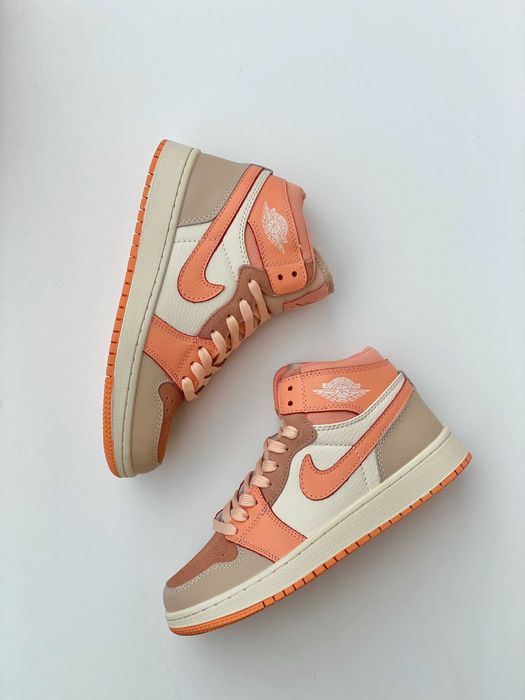 РОЗПРОДАЖ! 999 грн! Кросівки Найк Аір Джордан! Nike Air Jordan Orange