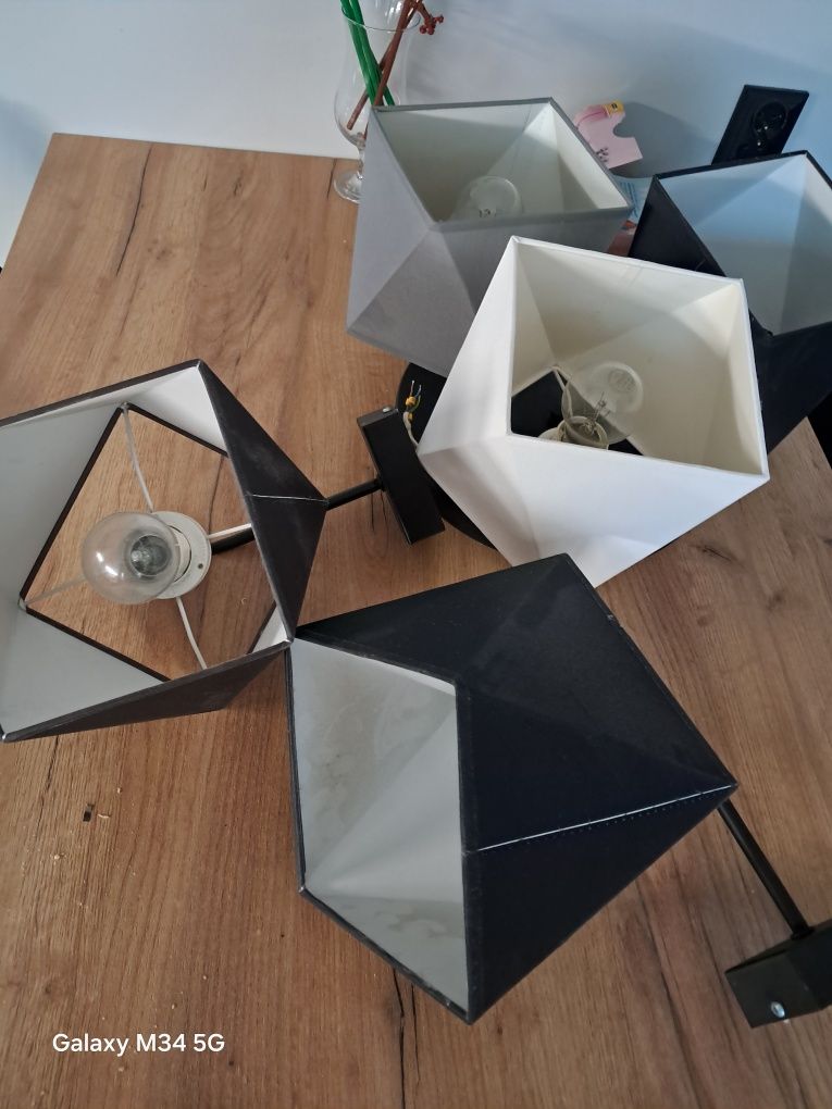 Zestaw3 szt. Lamp. Oświetlenie sufitowe+scienne