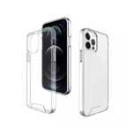 Nakładka Hybrid Crystal do iPhone 13 Pro 6,1" transparentna big hole