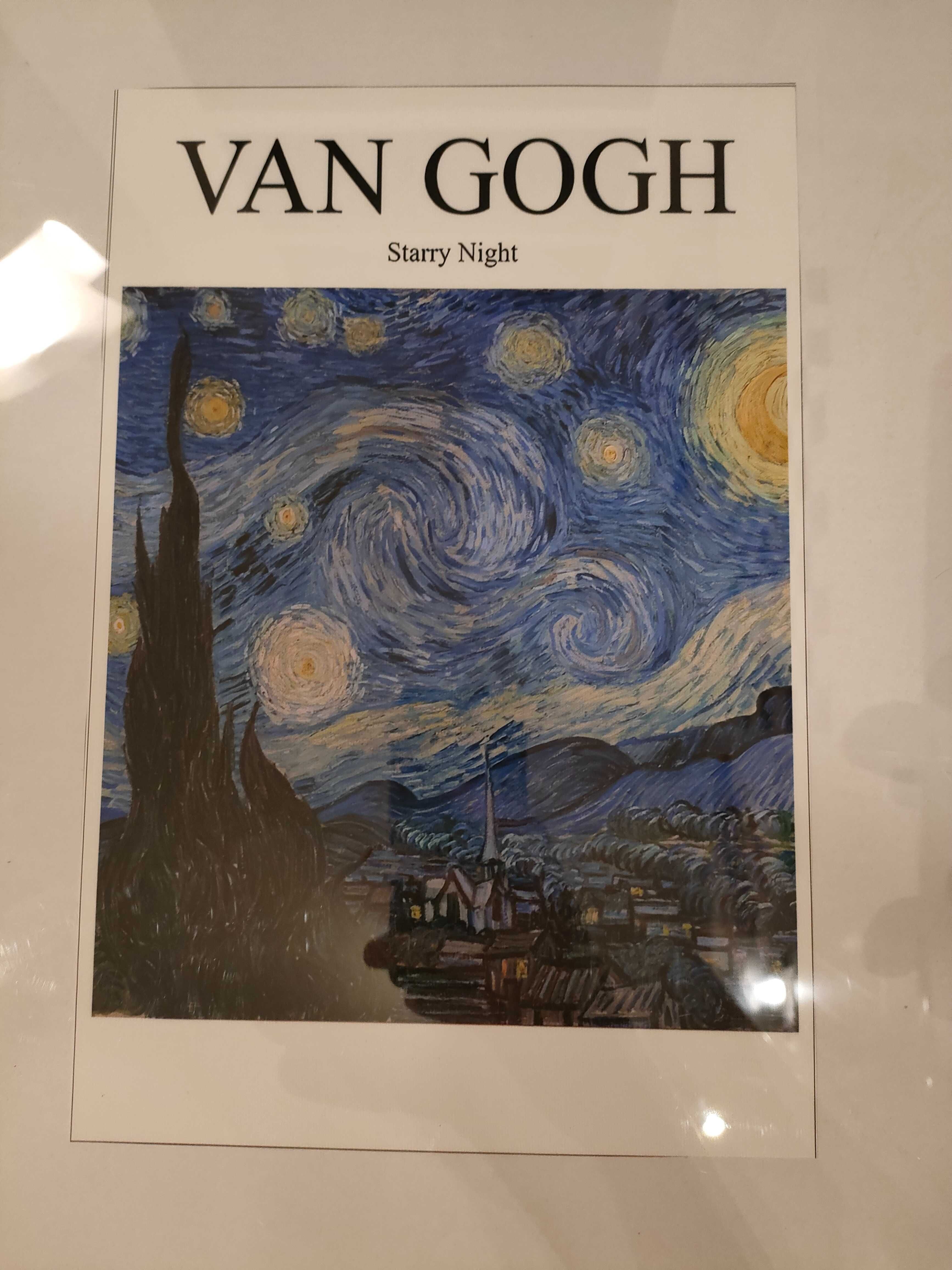 Plakat Van Gogh ,,Gwieździsta noc''