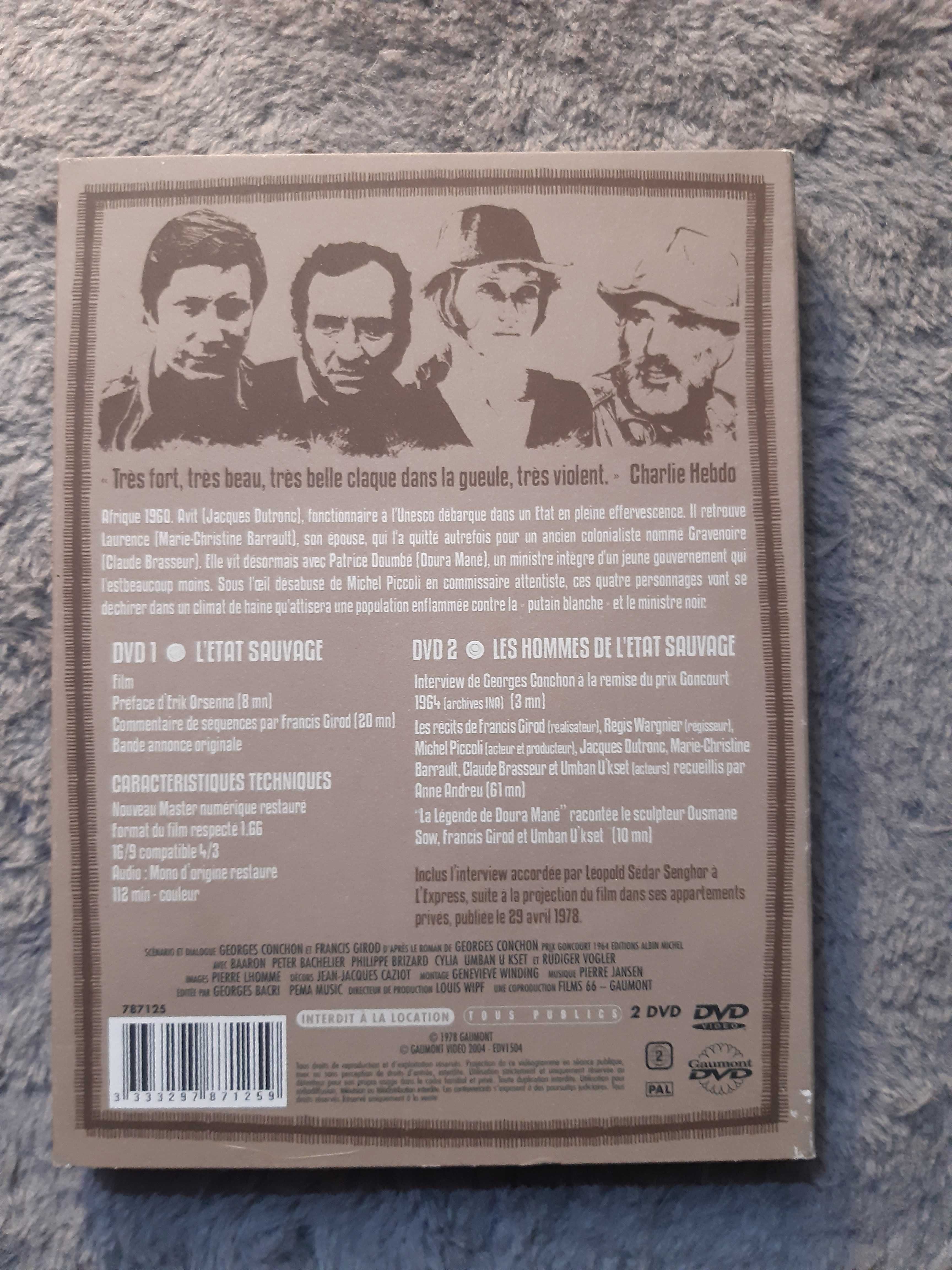 DVD filme «l État sauvage» de Francis Girod