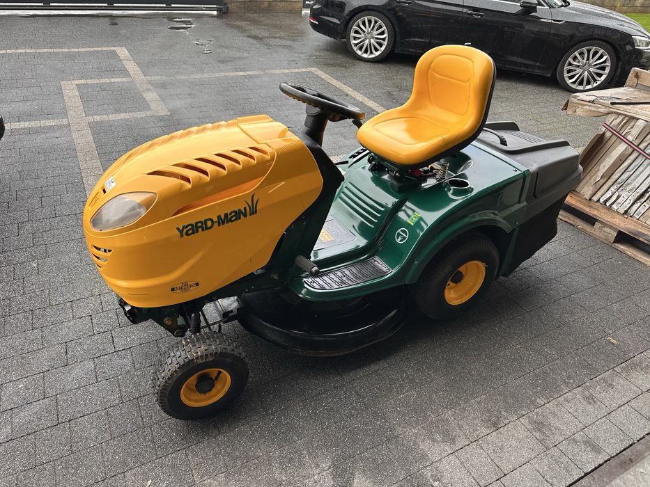 Traktorek ogrodowy A7135a Yard Man hydro MTD z koszem 13,5 km kosiarka