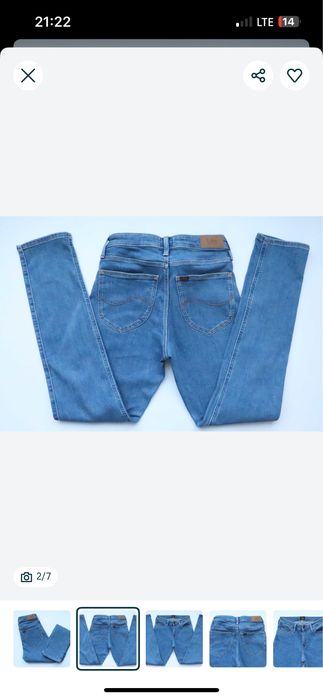 Spodnie Lee model Elly  jeans W29 L33