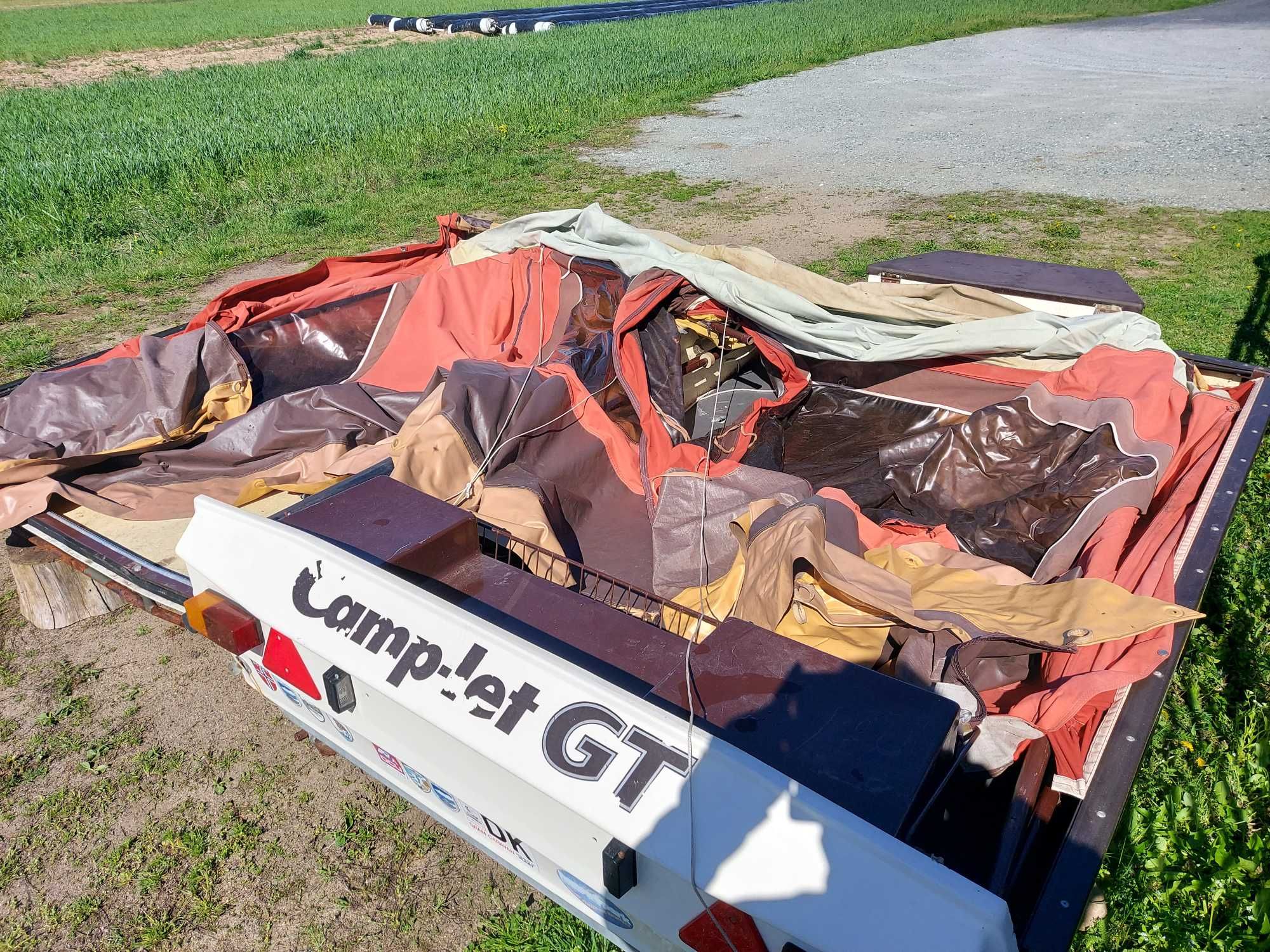 Camp-let GT - przyczepa namiotowa, przyczepa kempingowa