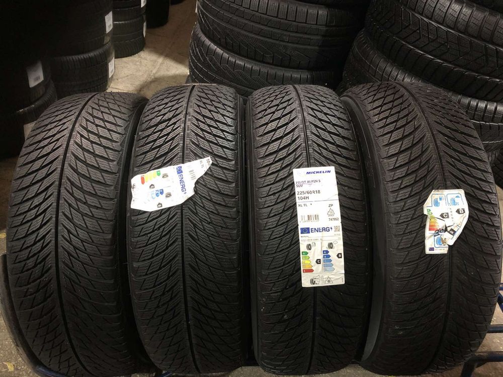 225/60/18 R18 Michelin Pilot Alpin 5 ZP 4шт нові зима