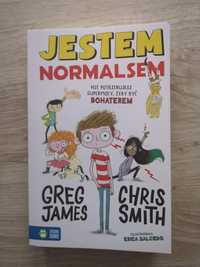 Ksiazka dla dzieci "Jestem normalsem" Greg James, Chris Smith