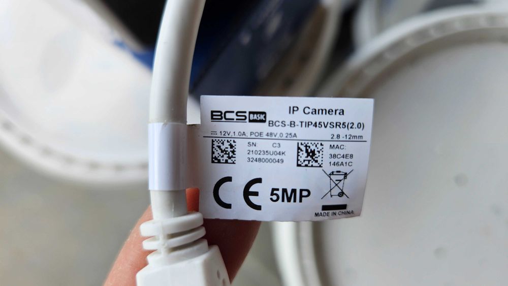 3 Nowe Kamery 5mpx BCS-B-TIP45VSR5 3 kamery za 900 zl Olkusz