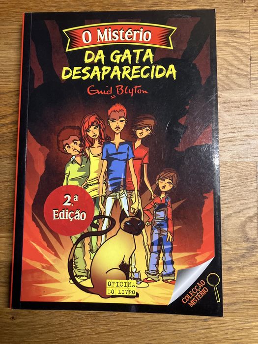 Livro O mistério de Enyd Blyton