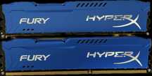 Pamięć RAM DDR3 2x8GB 16GB HyperX Fury 1600MHz