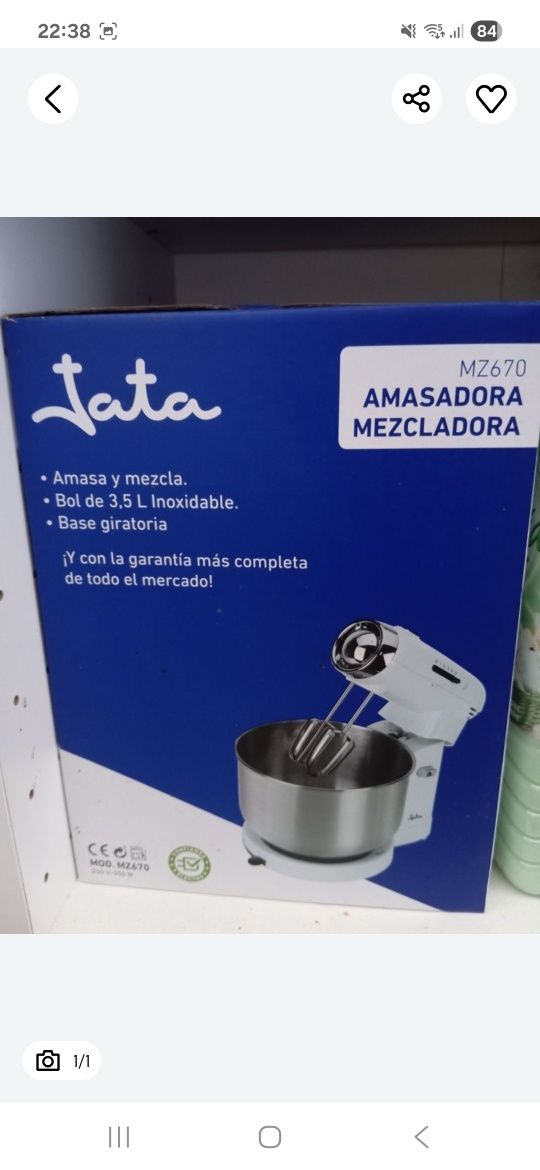 Robot de Cozinha - Batedeira Elétrica