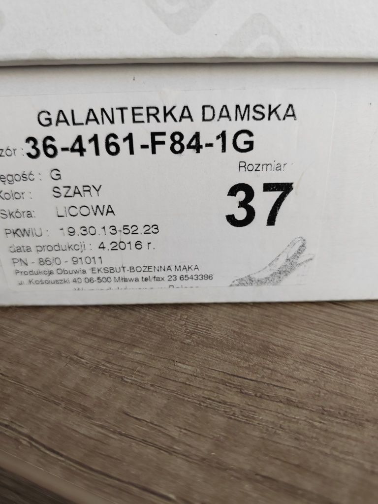 Sandały damskie skórzane