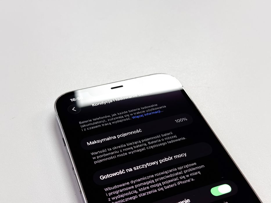 iPhone 12 Pro Max 256 GB Biała Perelka Jak Nowy Sklep Gwarancja