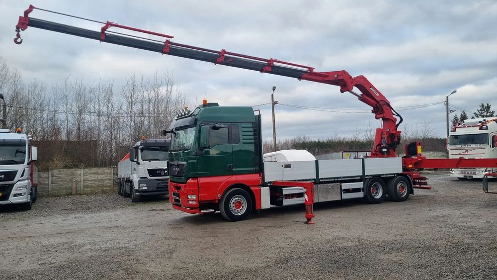 MAN TGX 26.440 6X2 MKG 541  mocny żuraw ,do kontenerów