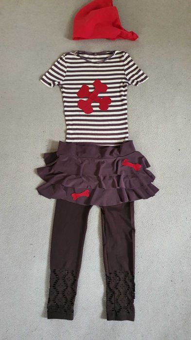 Strój na bal przebierańców Piratka Rozmiar 140cm