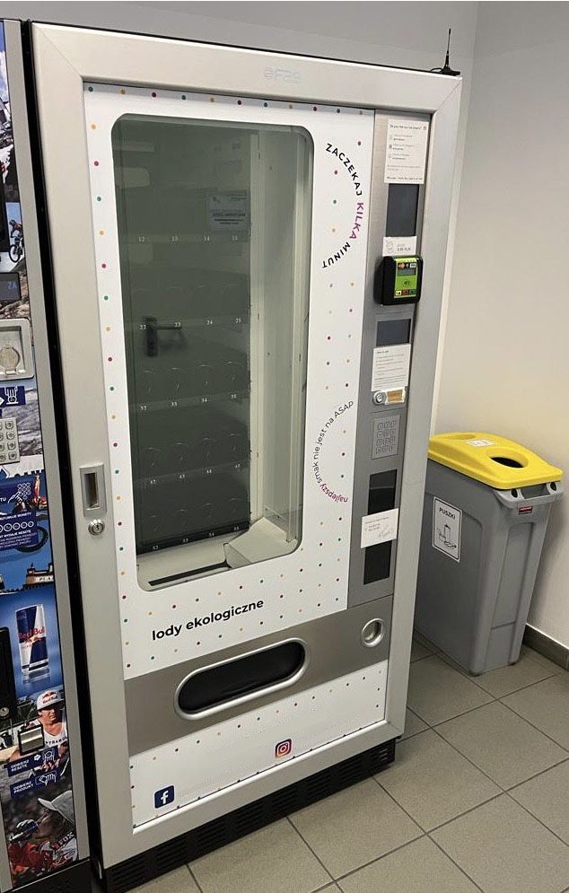 Automat Do Lodów Fas Faster ICE Lodomat Lody Mrożone Necta