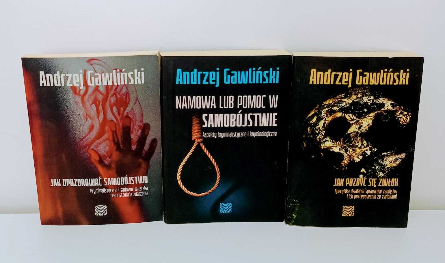 Andrzej Gawliński 3x Namowa Jak upozorować Jak pozbyć się zwłok UNIKAT