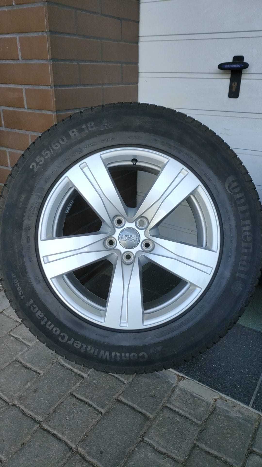 Koła Audi Q7 18'' 5x112 opony zimowe 255/60/18 Vw Touareg OL1039