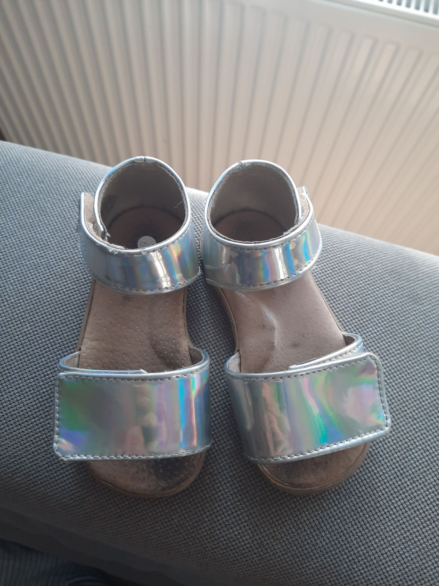 Sandały sandałki  slippers family 21/22 holo