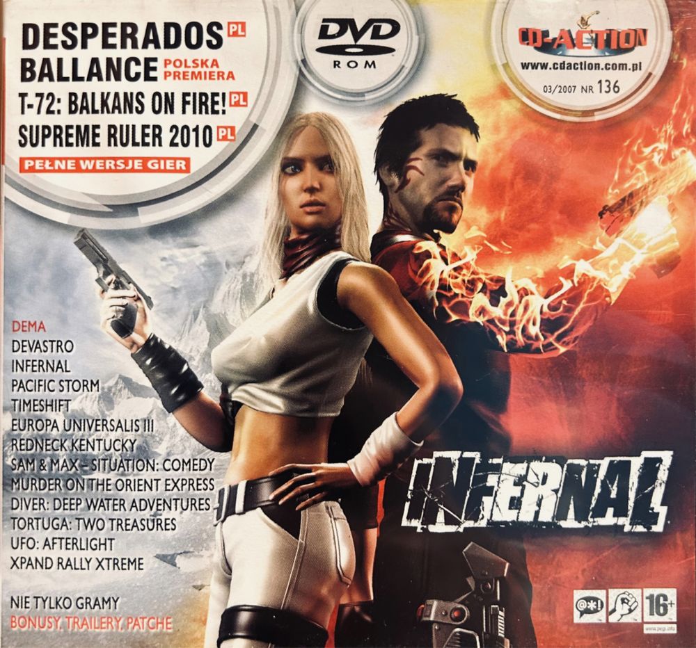 Gry PC CD-Action DVD nr 136: Desperados, Cryostasis