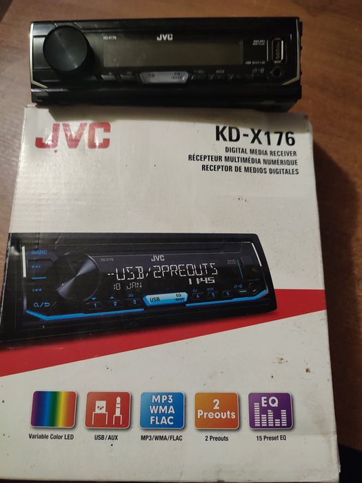 автомагнітола usb Jvc