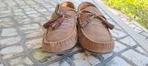 Sapato mocassins berloques Massimo Dutti 41 - Como Novos
