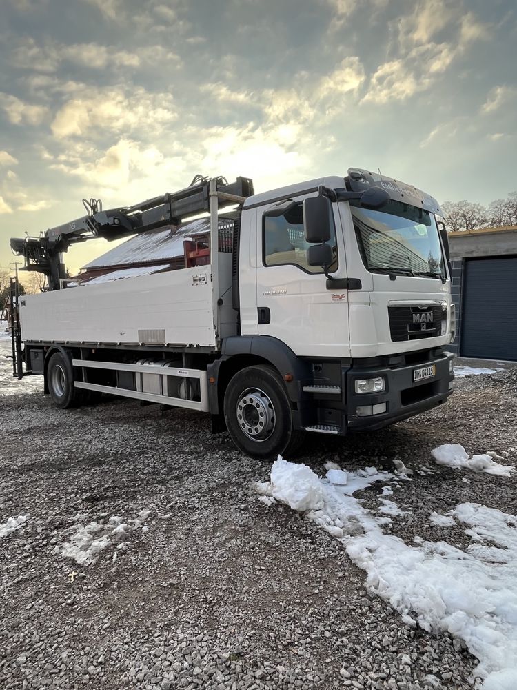 Man TGM  18 340 Hds Hiab 144  dozór PL palfinger