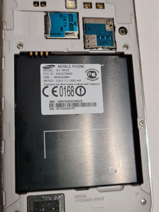 На Запчасти под Ремонт Samsung S4 J3 2016 Galaxy S GT-i9003