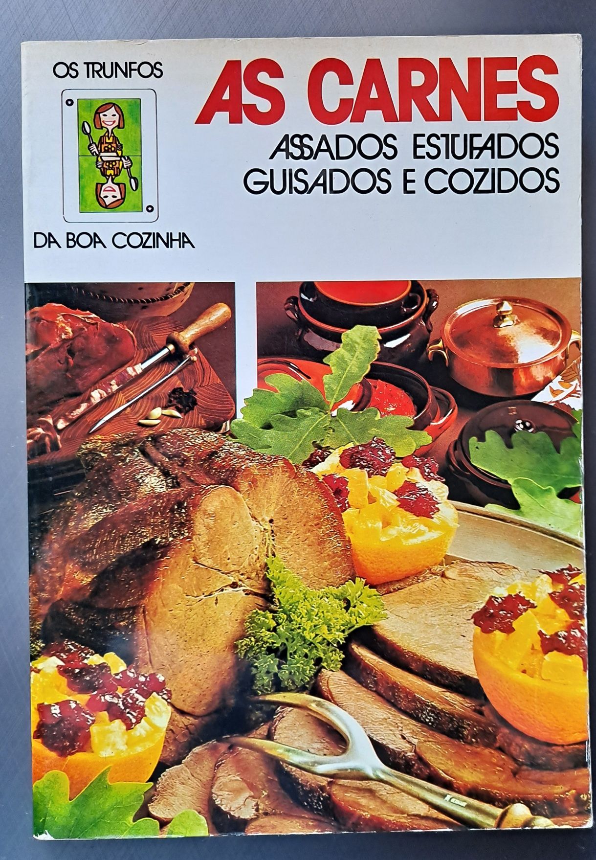 Livros da colecção "Os Trunfos da Cozinha"