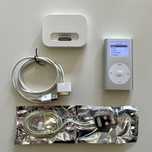 Apple iPod Mini 200 GB + oryg. stacja dokująca (dock) + oryg. pilot FM