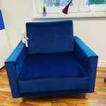 Fotel rozkładany Kanapa Sofa Łóżko jednoosobowe PRL